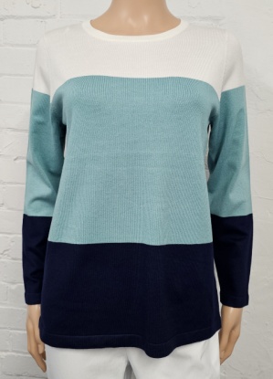 Hepburn Block Colour Jumper